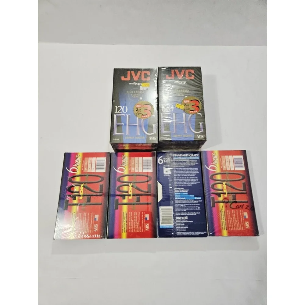 VHS Tapes Assorted Lot‎ 10 Total NEW